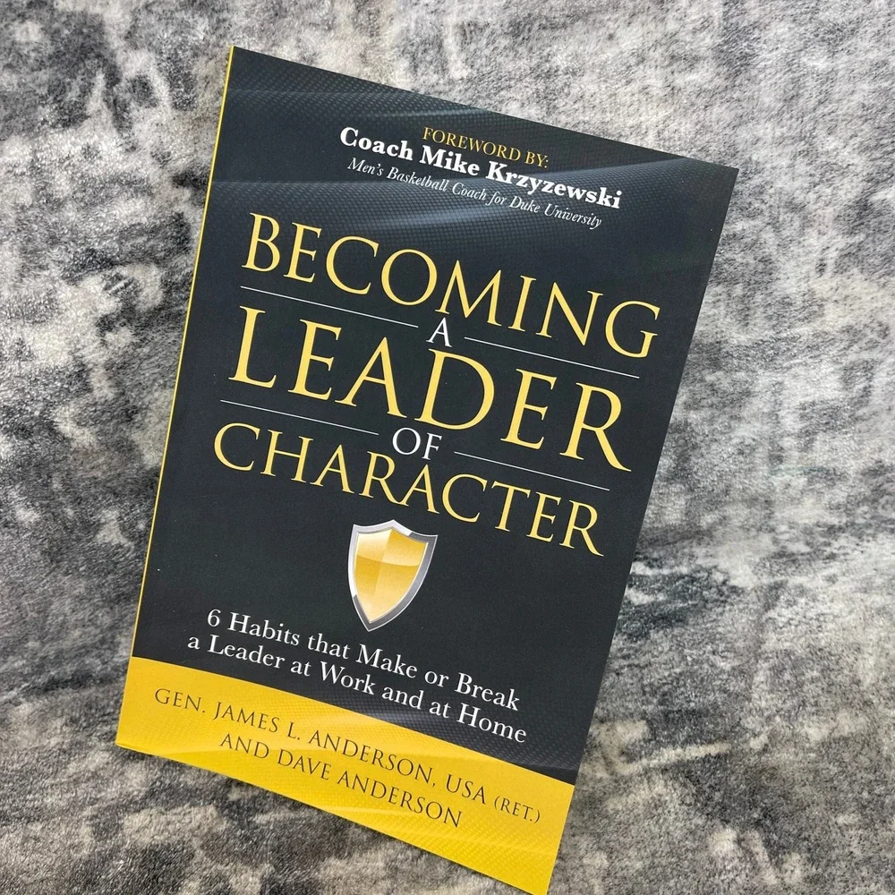 Becoming a Leader of Character Gen James L‎ Anderson Dave Anderson Paperback